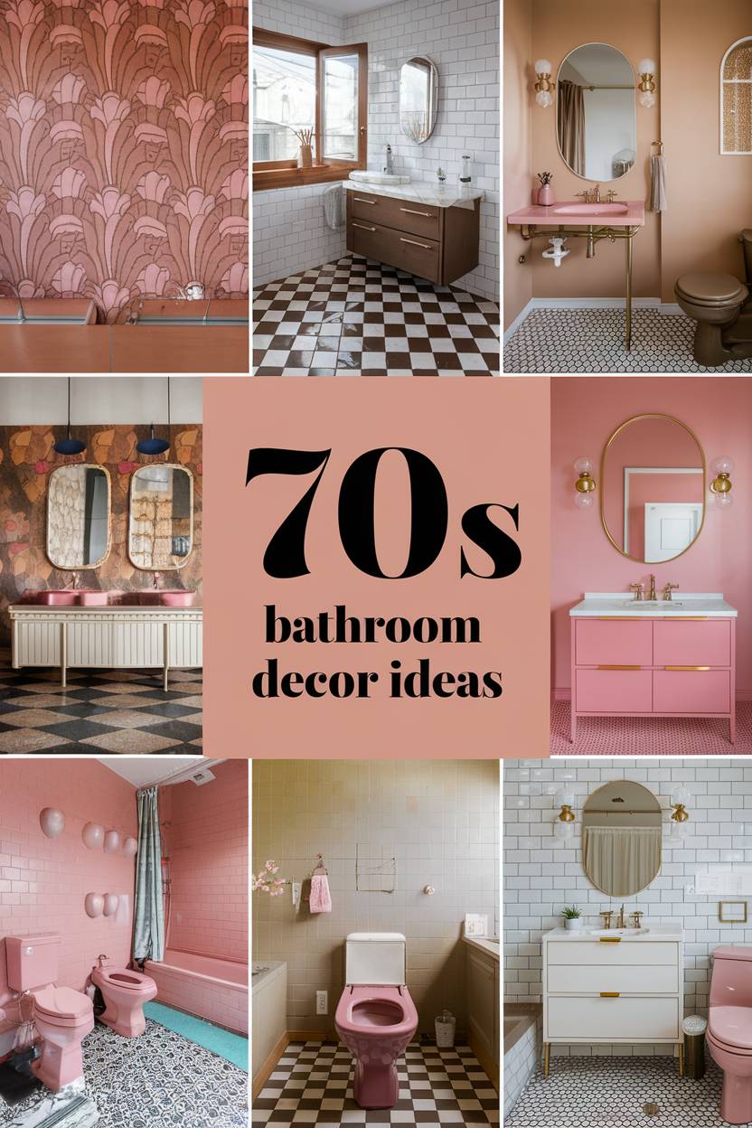 70s Bathroom Decor Ideas