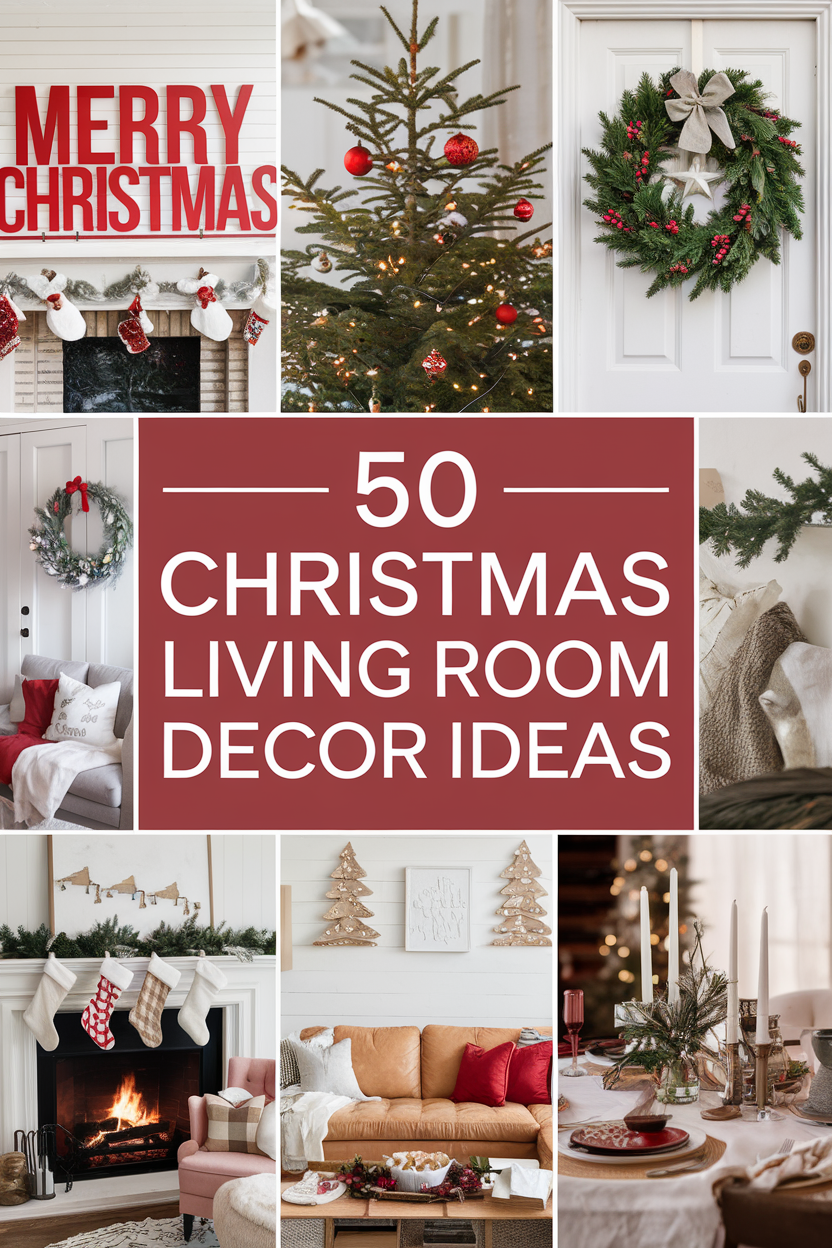 Christmas Living Room Decor Ideas
