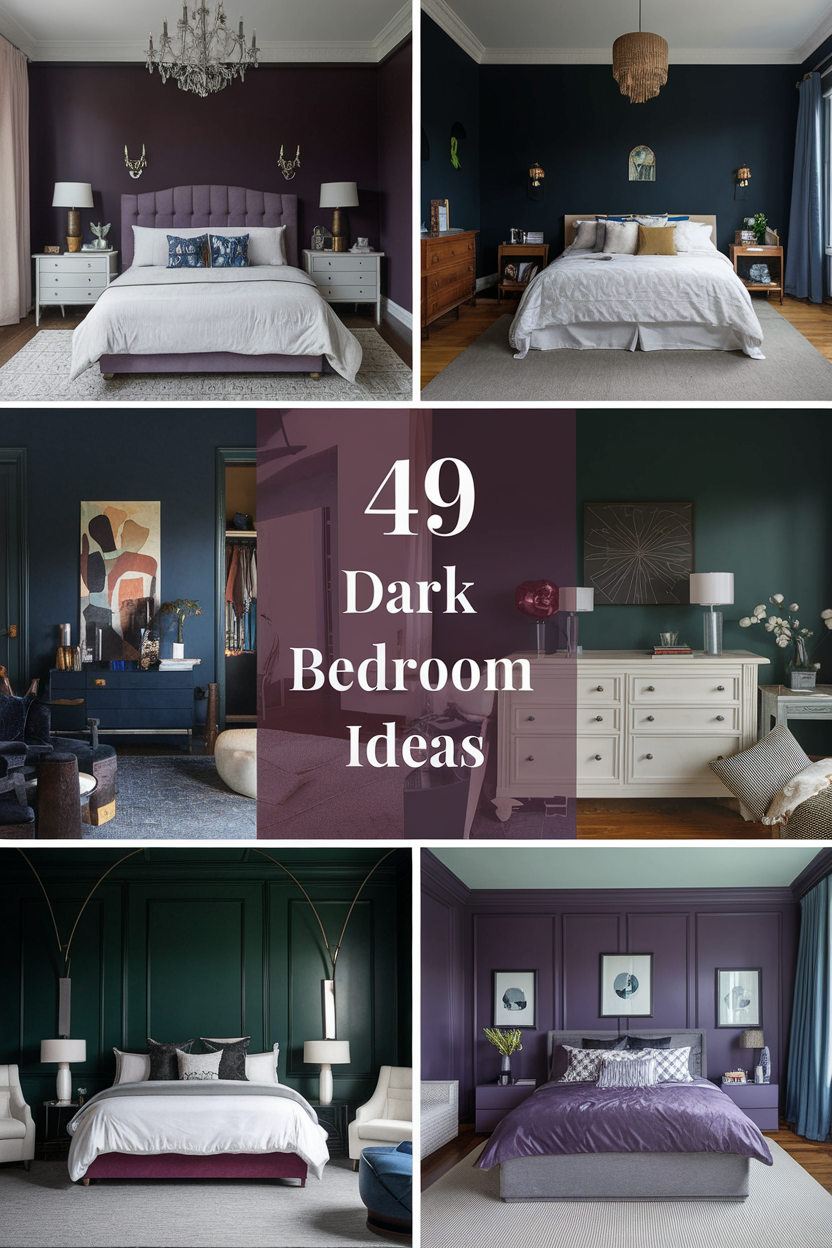 Dark Bedroom Ideas