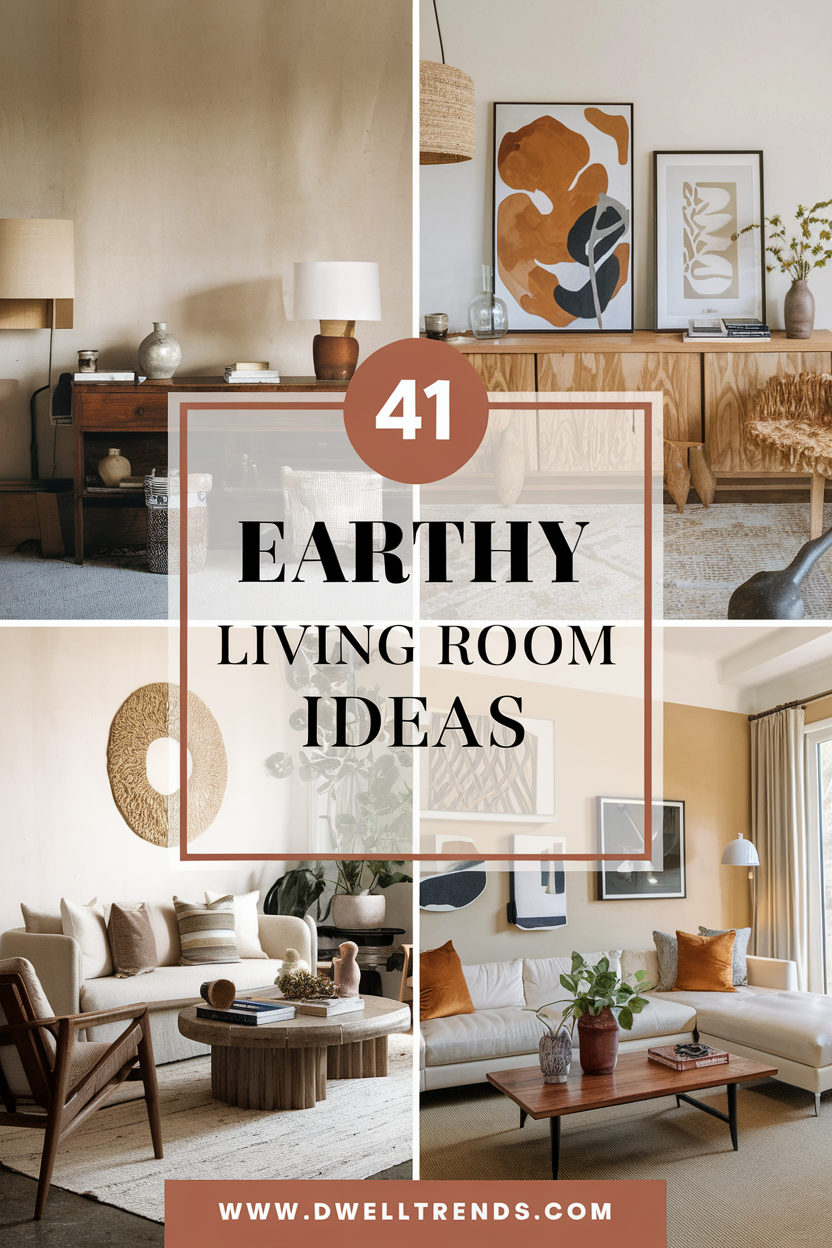 Earthy Living Room Ideas