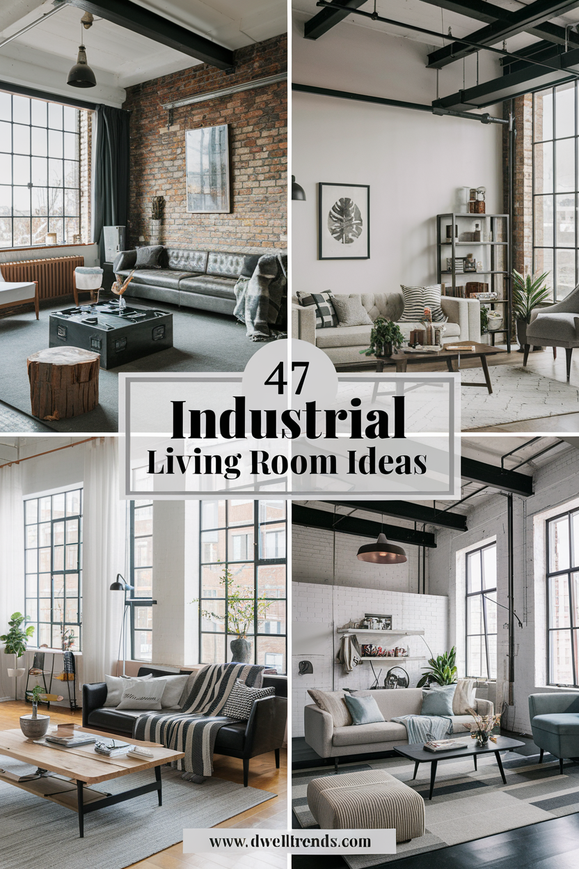 Industrial Living Room Ideas