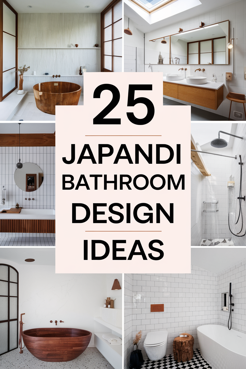 Japandi Bathroom Design Ideas