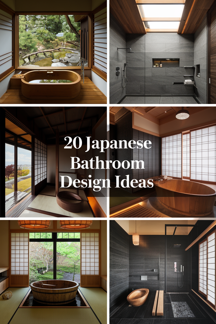 Japanese Bathroom Design Ideas