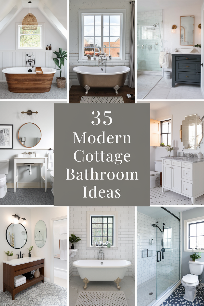 Modern Cottage Bathroom Ideas