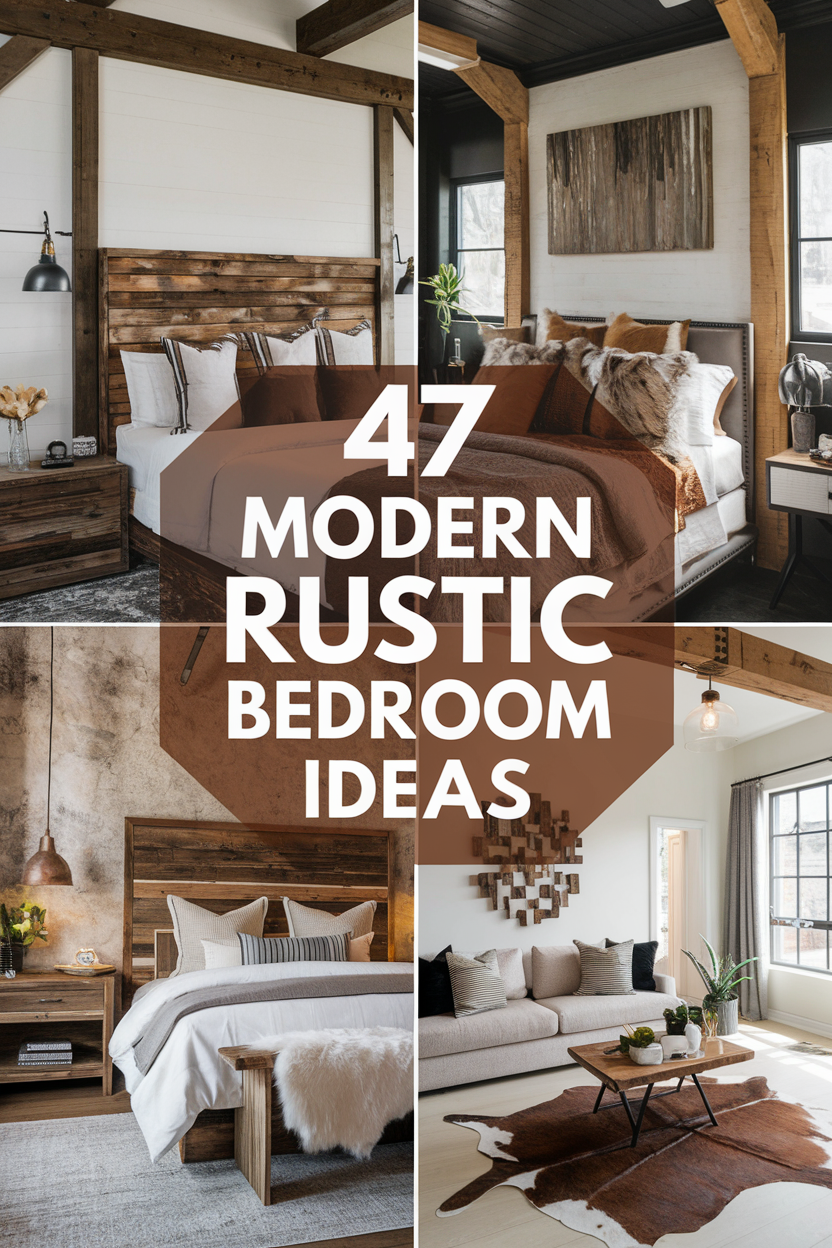 Modern Rustic Bedroom Ideas