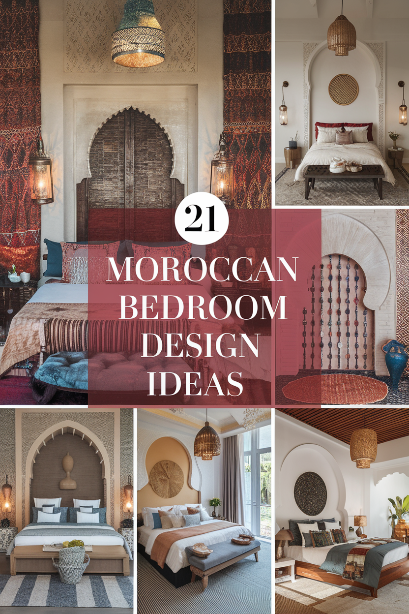 Moroccan Bedroom Design Ideas