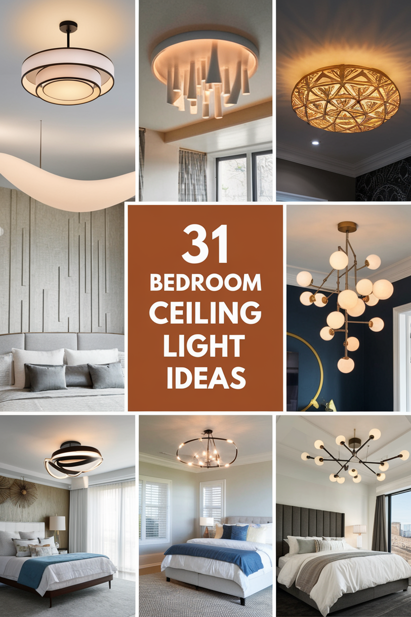 Bedroom Ceiling Light Ideas