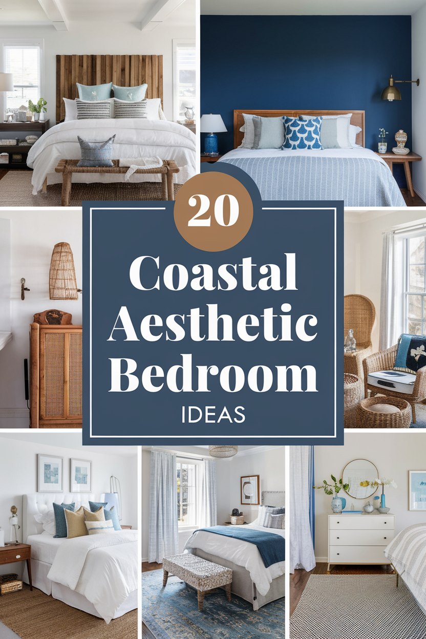 Coastal Aesthetic Bedroom Ideas