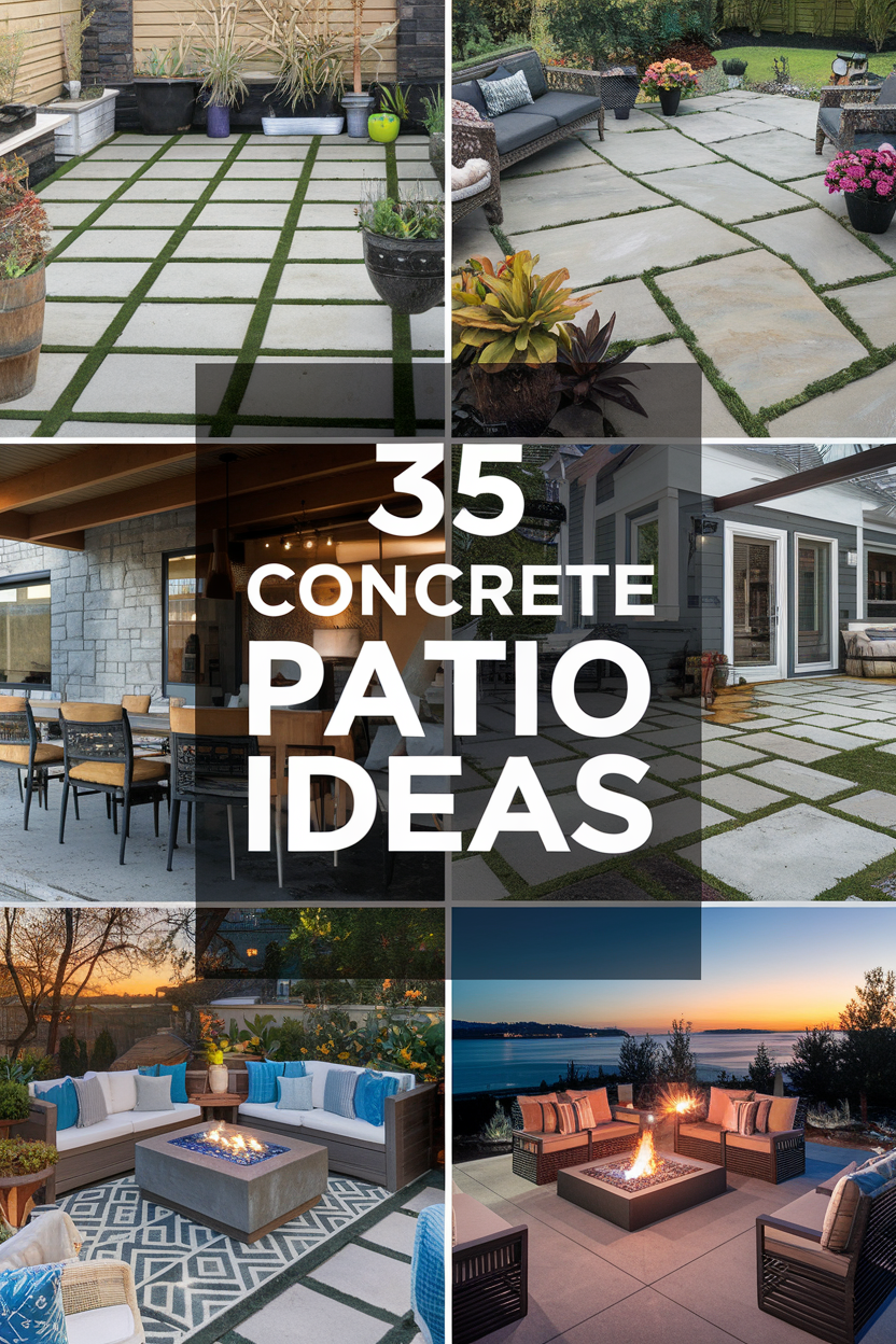 Concrete Patio Ideas