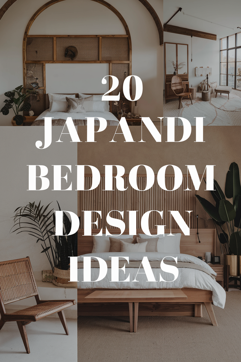 Japandi Bedroom Design Ideas