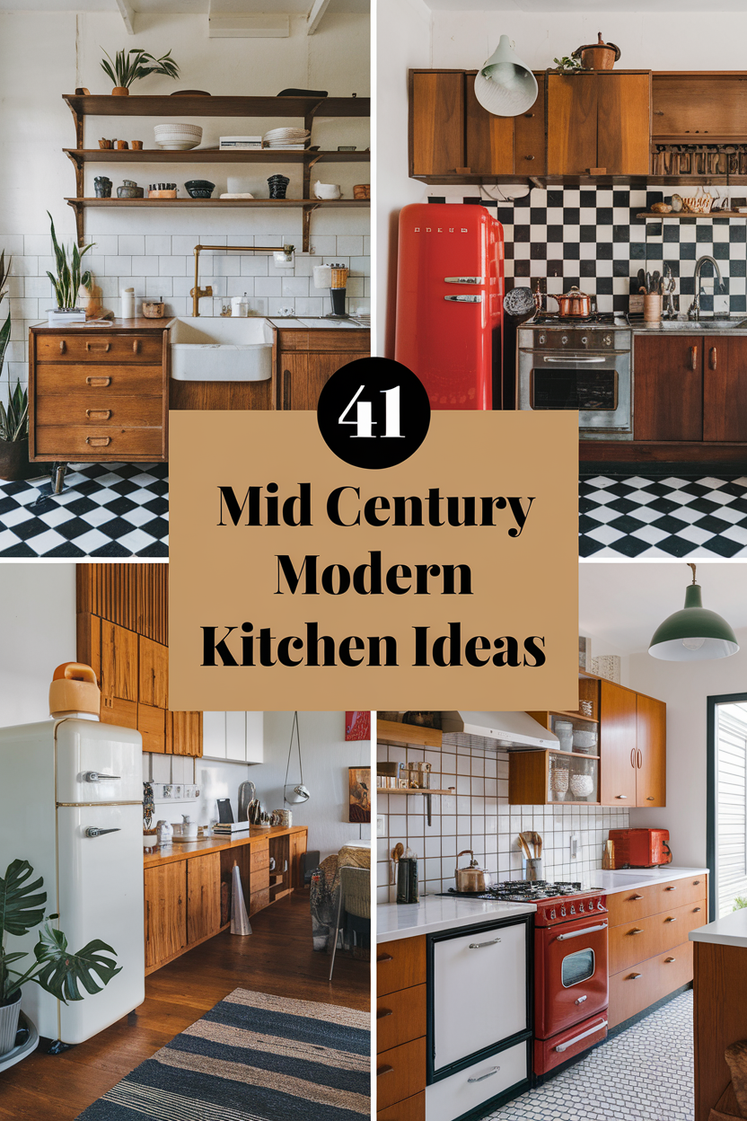 Mid Century Modern Kitchen Ideas