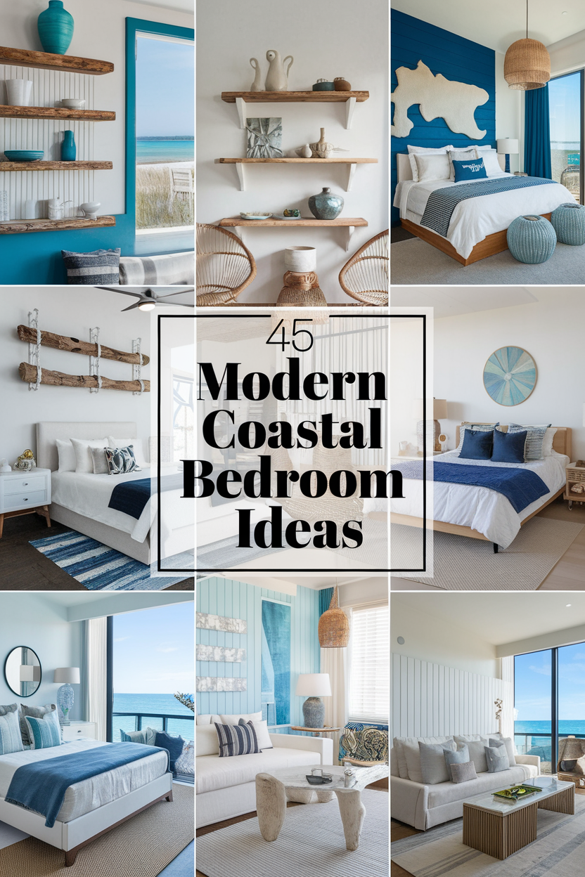 Modern Coastal Bedroom Ideas