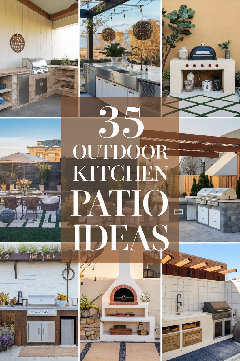 Outdoor Kitchen Patio Ideas