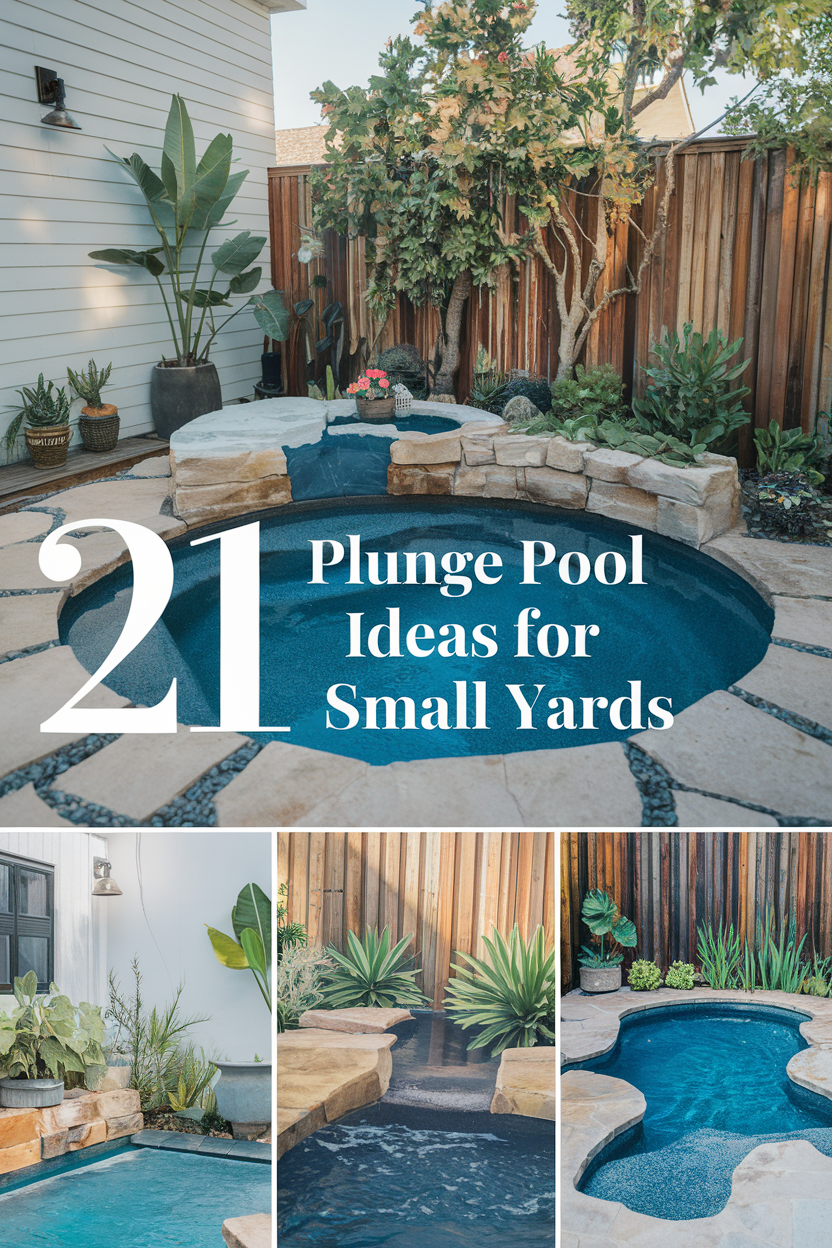 Plunge Pool Ideas for Small Yards