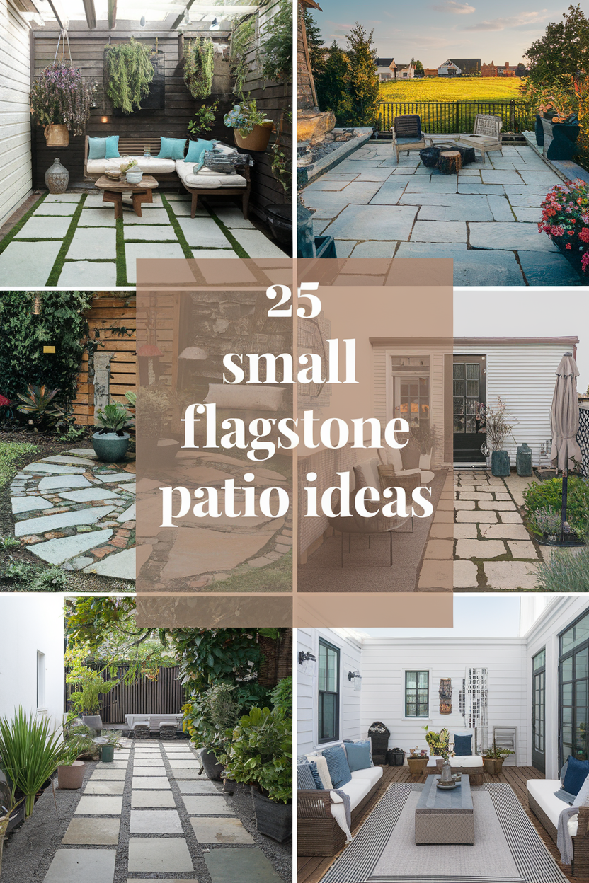 Small Flagstone Patio Ideas