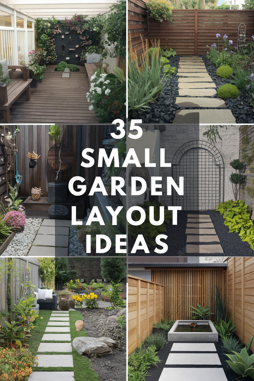 Small Garden Layout Ideas