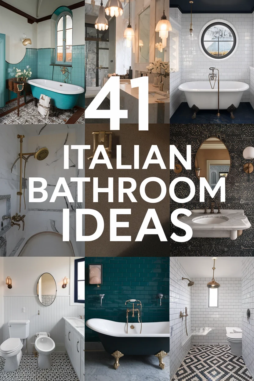 Italian Bathroom Ideas