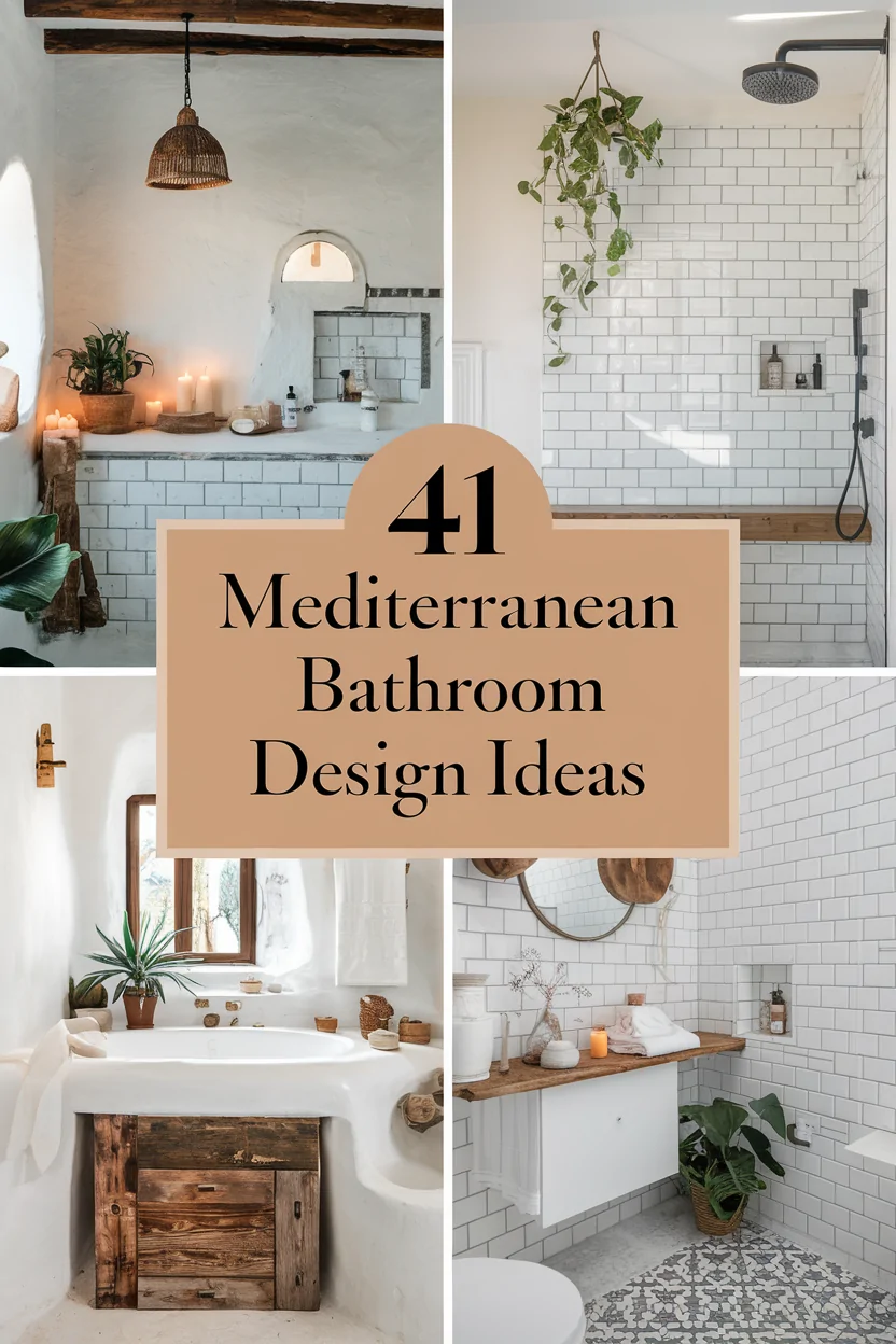 Mediterranean Bathroom Design Ideas